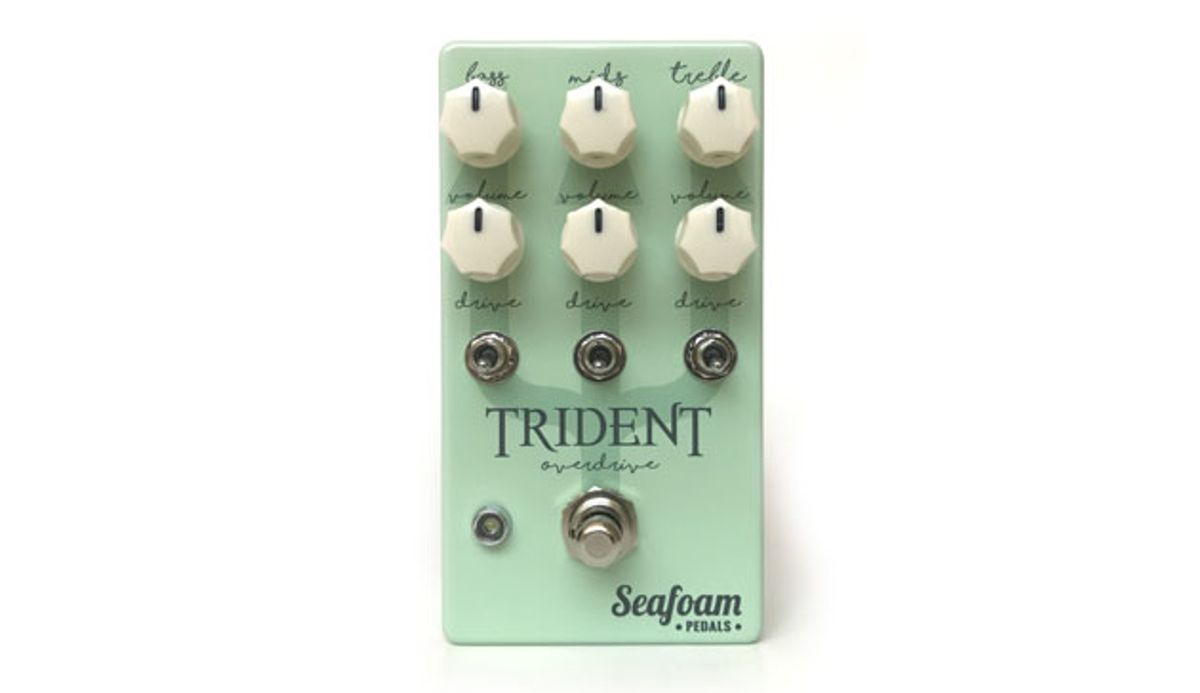 Seafoam Pedals Unveils the Trident Overdrive