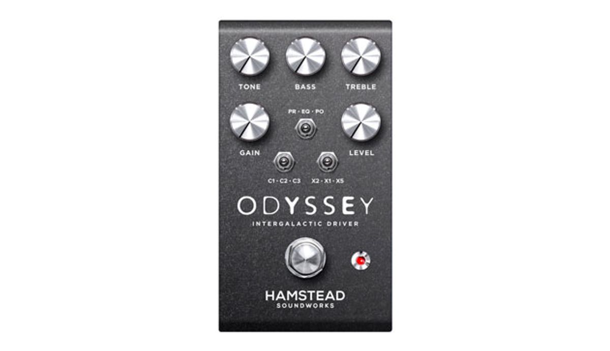 Hamstead Soundworks Unveils the Odyssey Drive Pedal