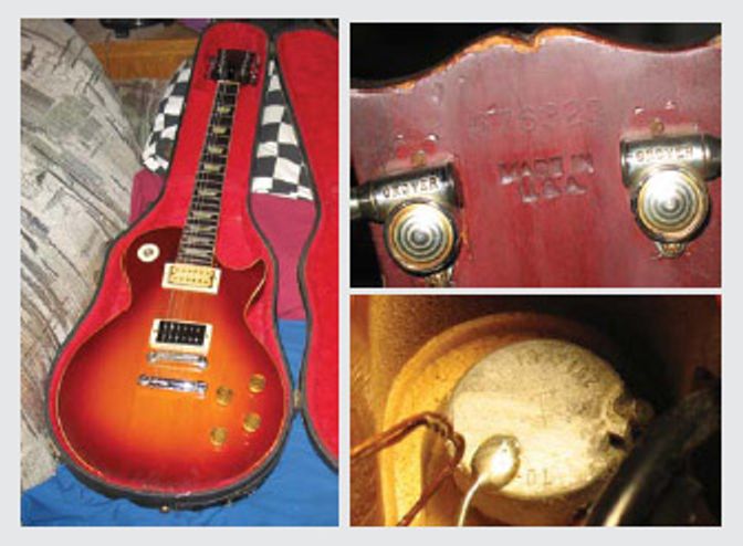 A gibson do number? serial guitars all have Guitars
