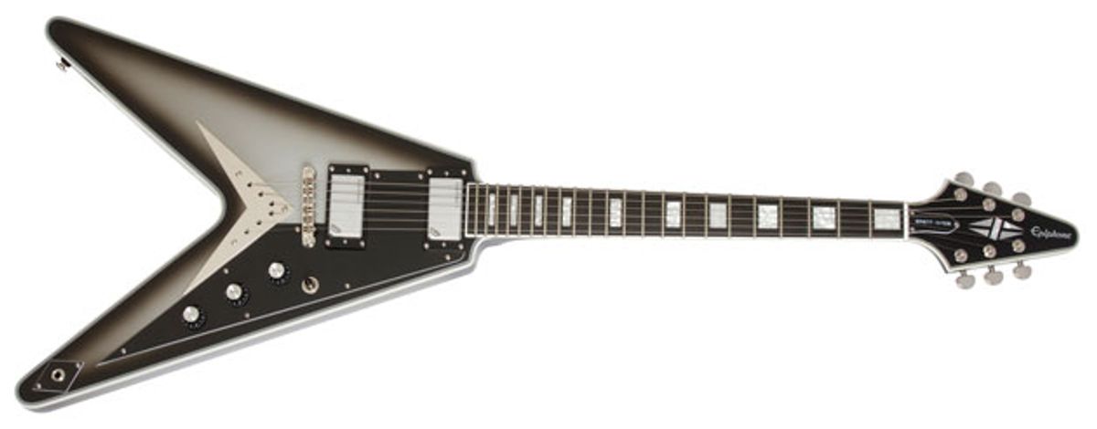 Epiphone Unveils the Limited-Edition Brent Hinds Flying V Custom