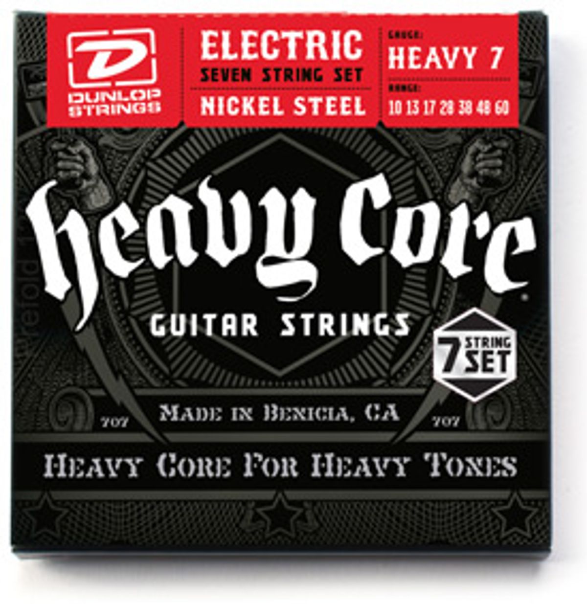 Dunlop Announces Heavy Core Seven String Set