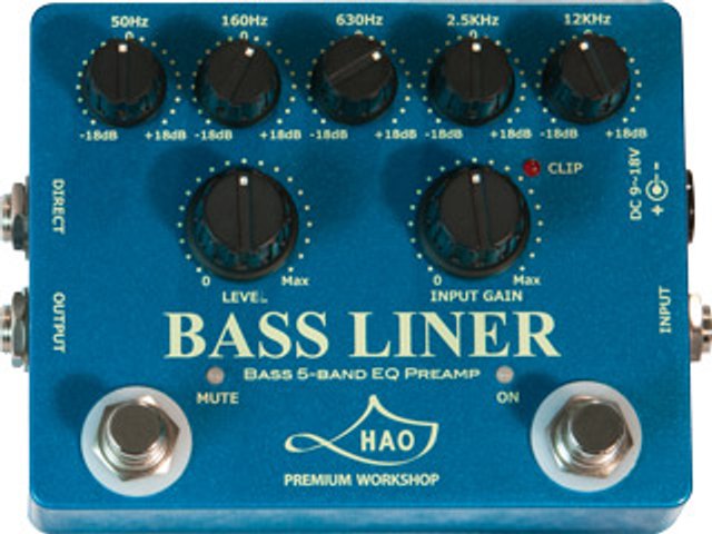 HAO Bass Liner Pedal Review - Premier Guitar 