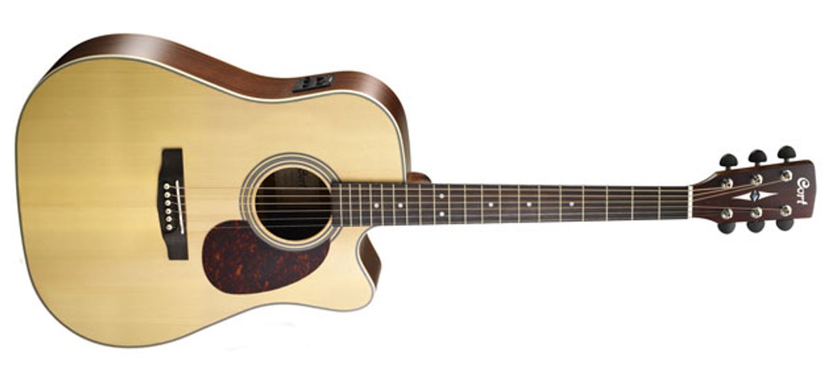 Cort Guitars Introduces the MR600F Acoustic