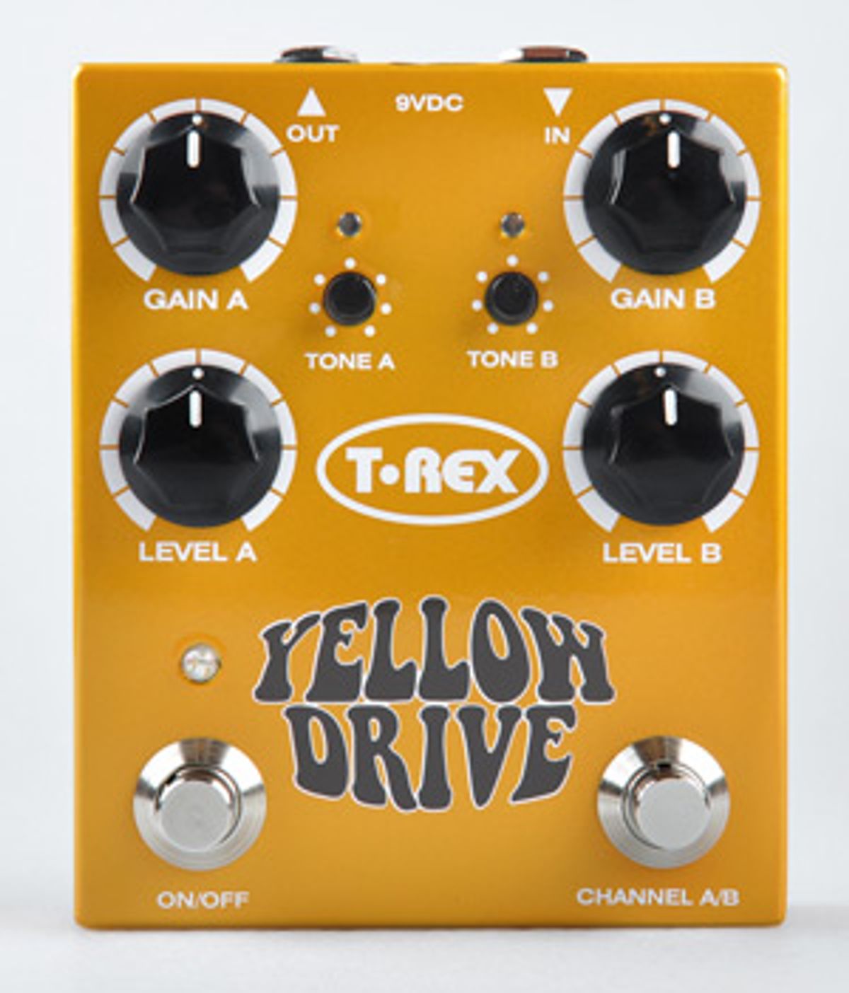T-Rex and Guitar Center Launch Exclusive Pedal Line With Yellow Drive
