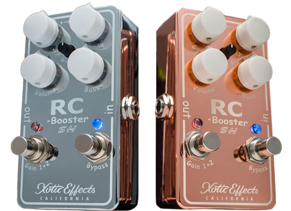 Xotic Effects Introduces the Scott Henderson RC Booster