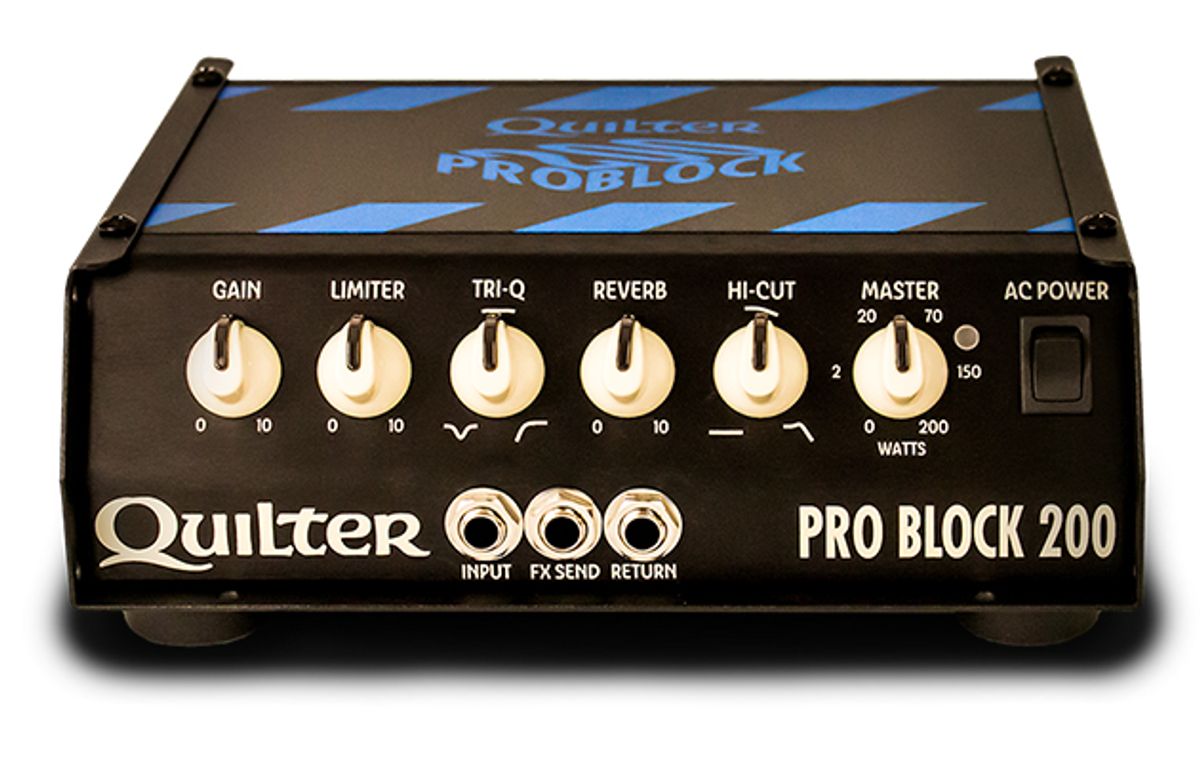 Quilter Announces the Pro Block 200