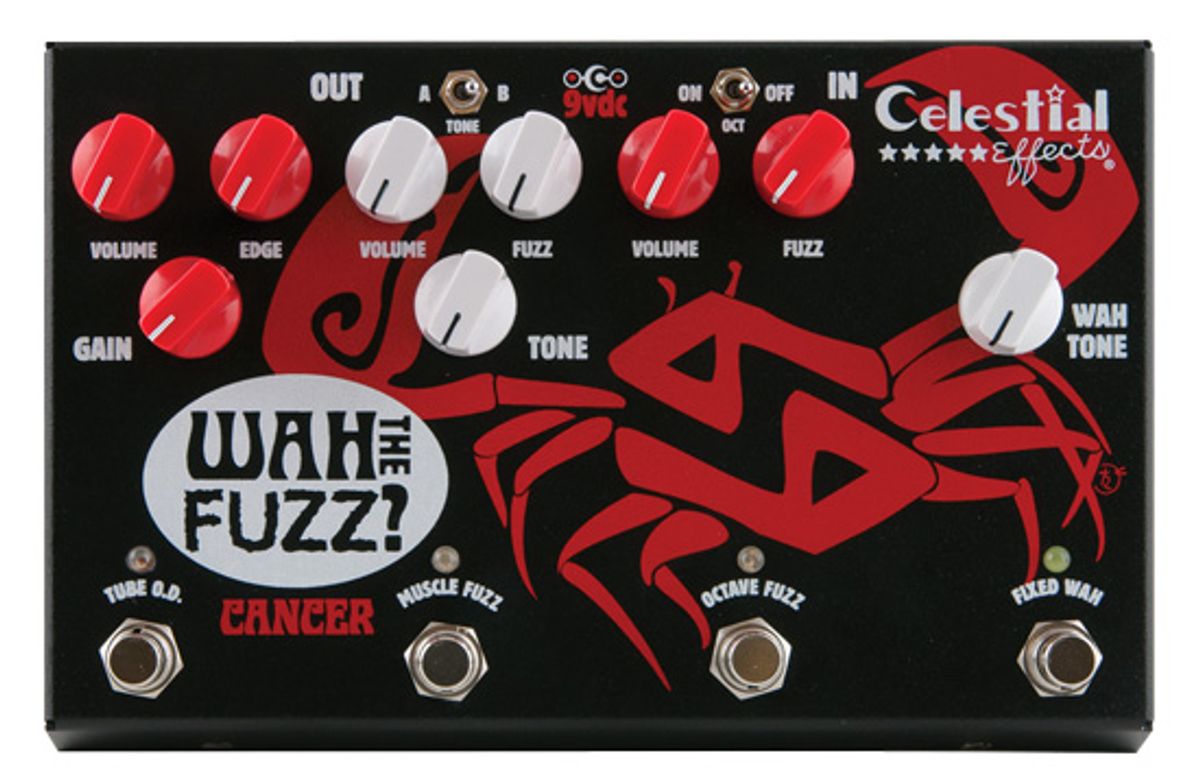 Celestial Effects Cancer Wah The Fuzz? Pedal Review