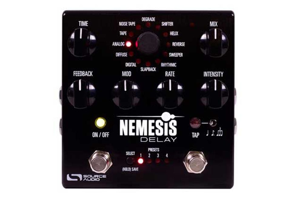Source Audio Introduces the Nemesis Delay