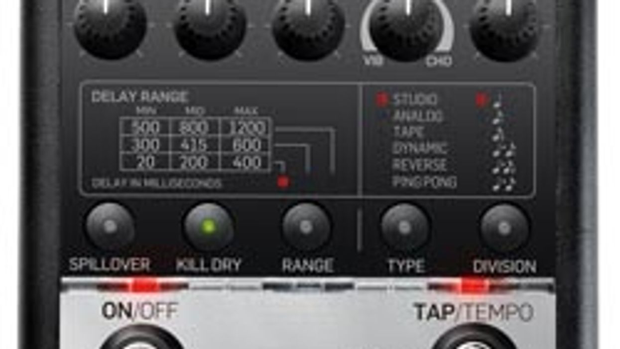 TC Electronic Announces Nova Repeater Delay