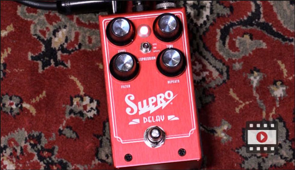 First Look: Supro 1313 Analog Delay