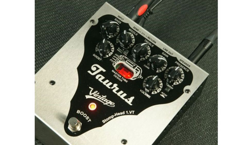 Taurus Releases the Stomp-Head 1.VT