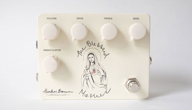 Heather Brown Electronicals Launches Blessed Mother V2 Overdrive Pedal