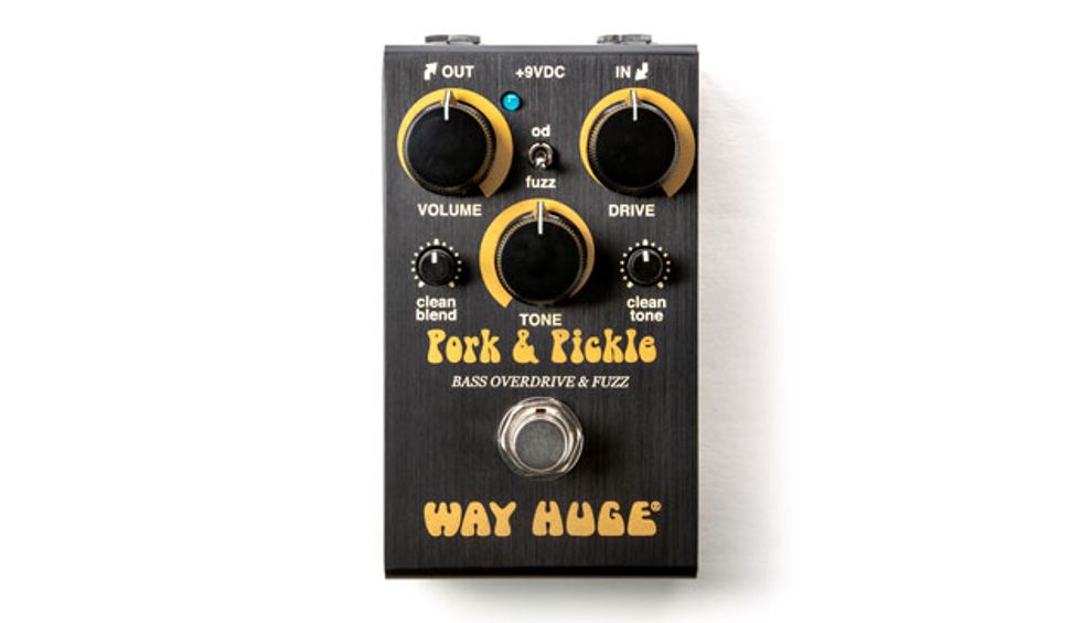 Way Huge Unveils the Smalls Pork & Pickle Bass Overdrive & Fuzz