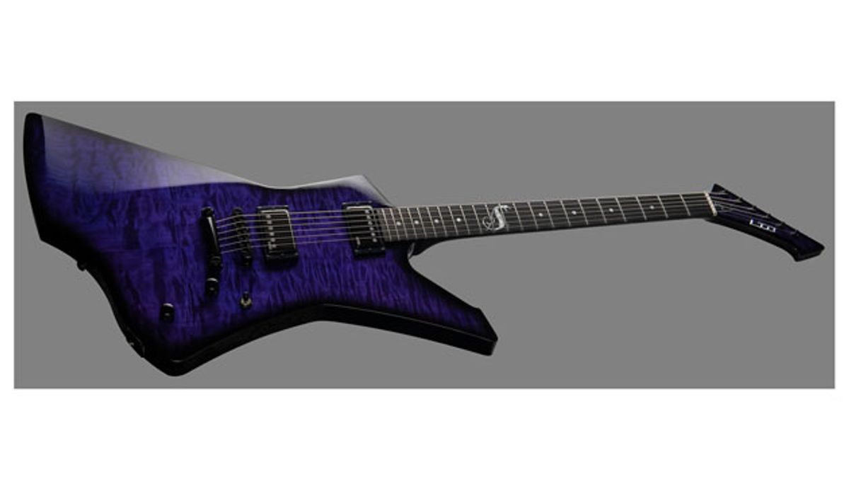 ESP Guitars Announces James Hetfield Signature Series LTD Snakebyte SE Baritone