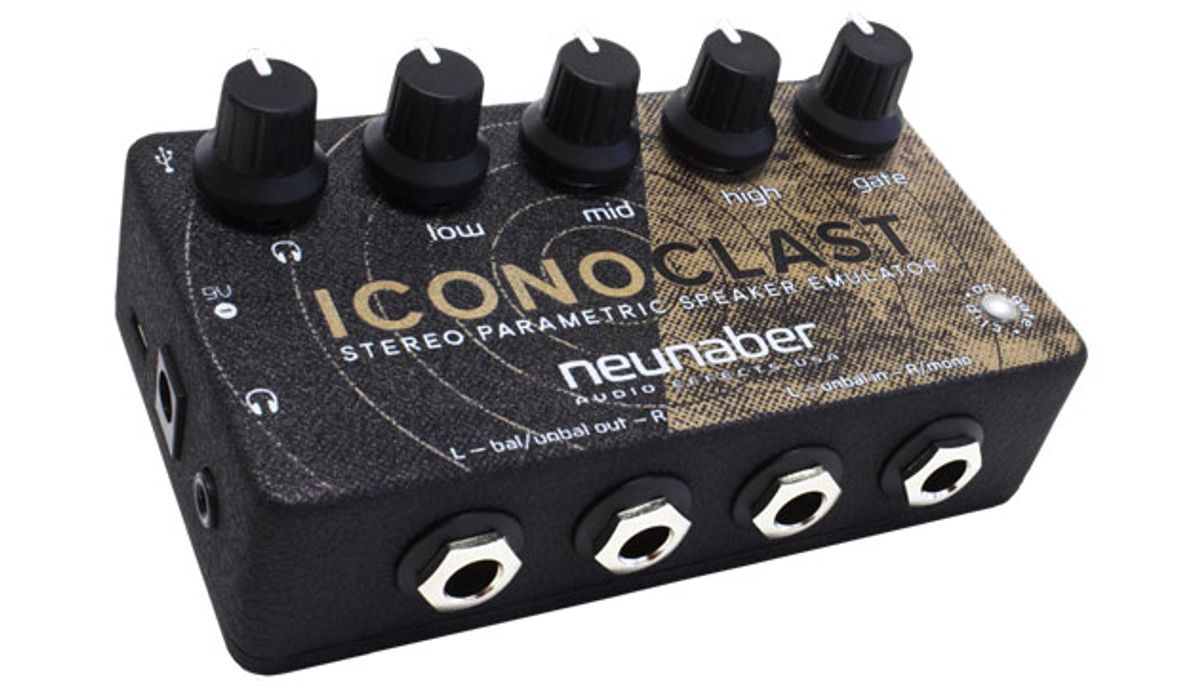 Neunaber Announces the Iconoclast Guitar Speaker Emulator