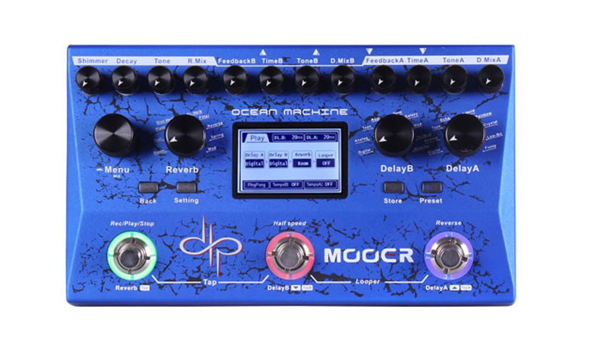 Mooer Releases the Devin Townsend Signature Ocean Machine