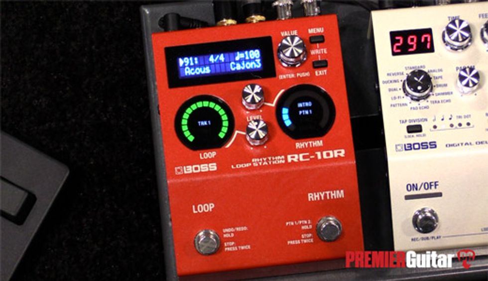Summer NAMM 2019: Boss RC-10R Rhythm Loop Station Demo