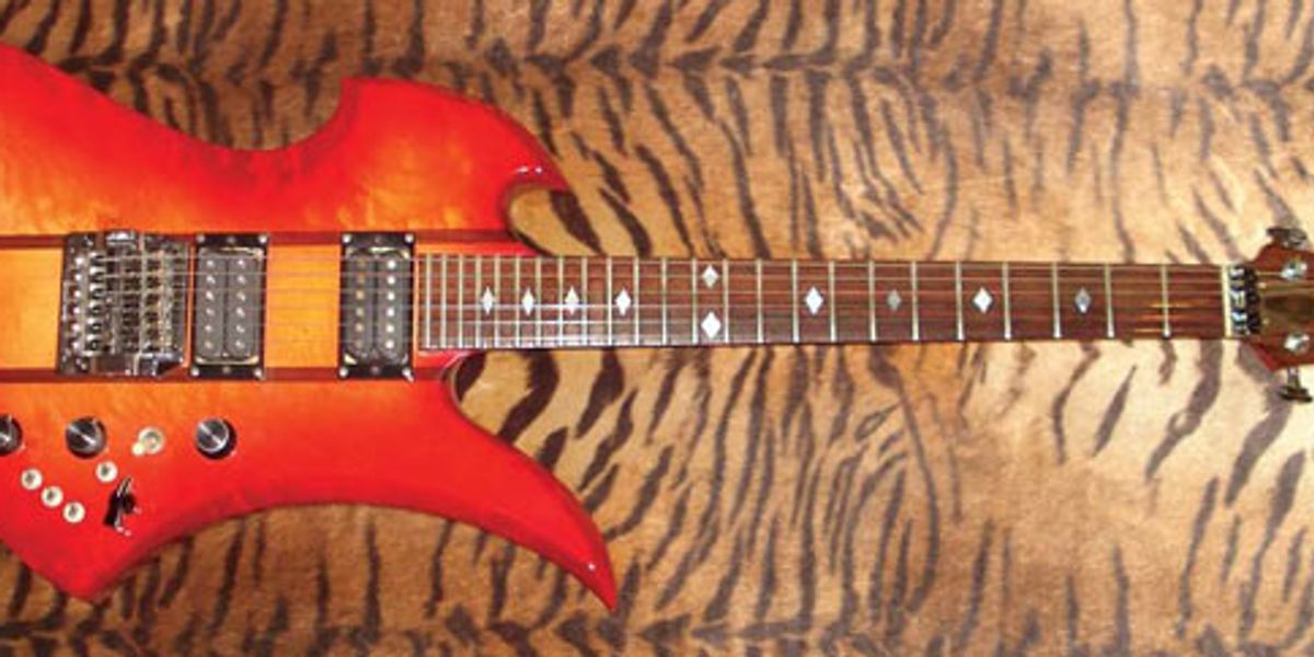 bc rich mockingbird tobacco sunburst Special X 2nd Hand 2014 BC Rich Pro X