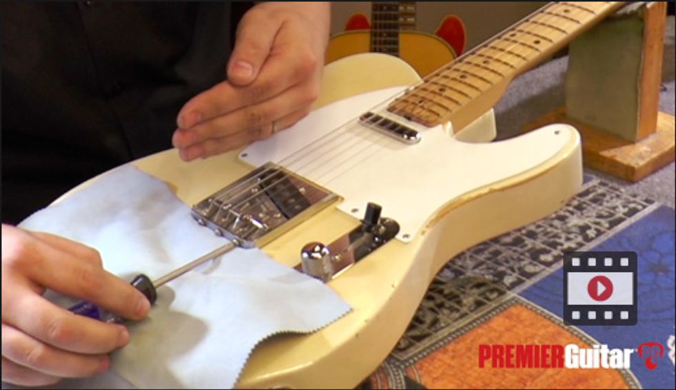 DIY: How to Adjust Electric-Guitar Intonation