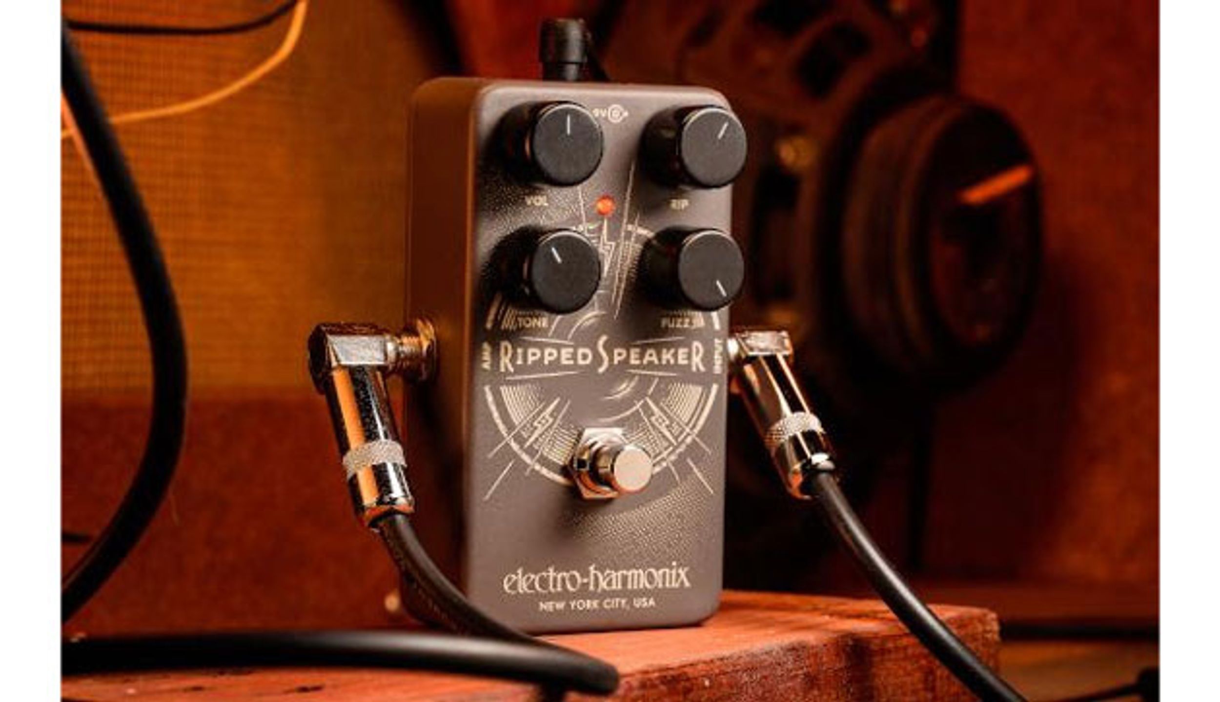 Electro-Harmonix Introduces the Ripped Speaker Fuzz Pedal