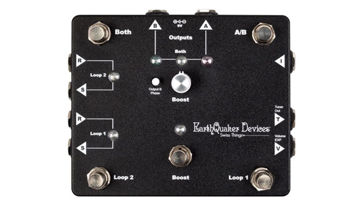EarthQuaker Devices Releases the Swiss Things Pedalboard Reconciler