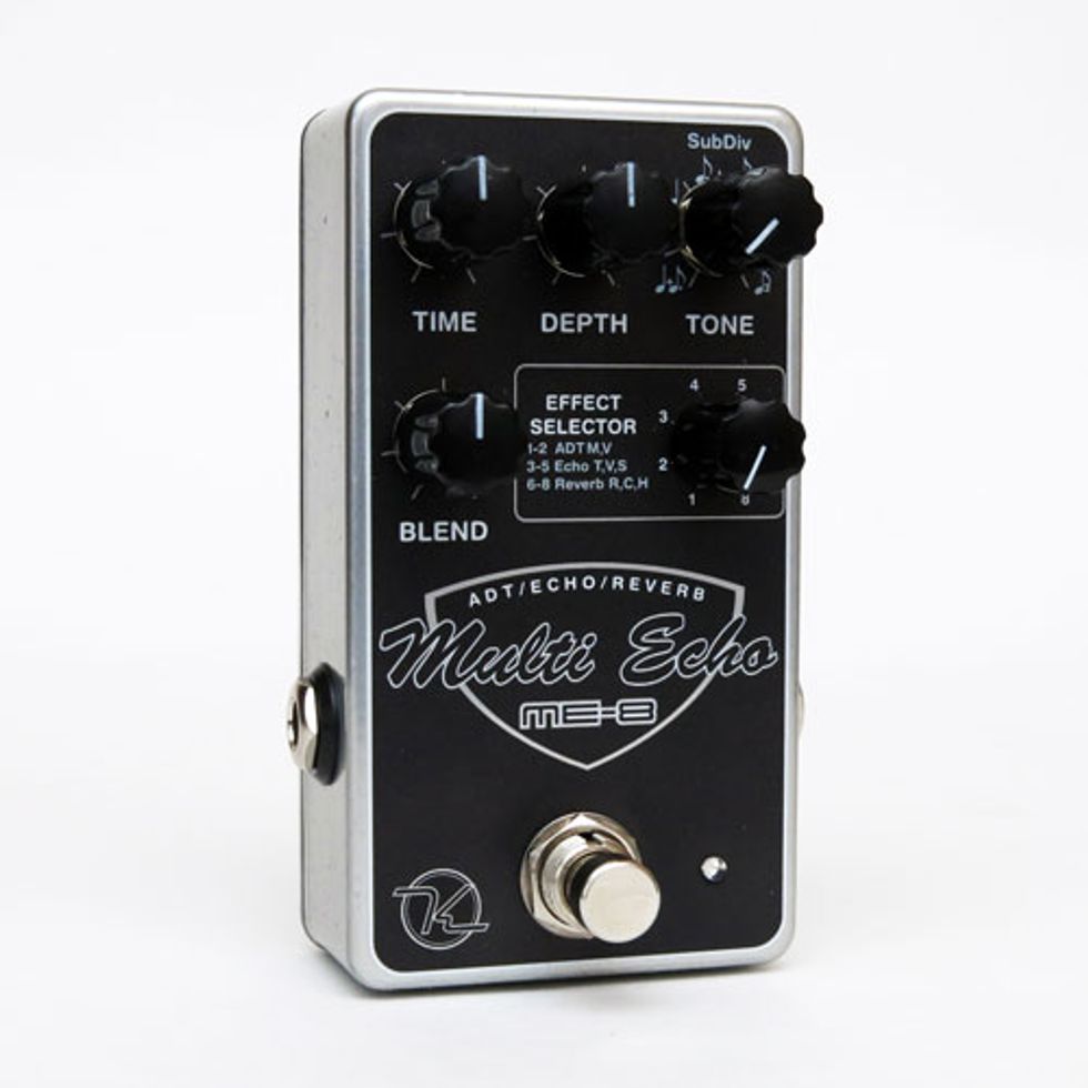 Keeley Electronics Unveils the Multi Echo ME-8
