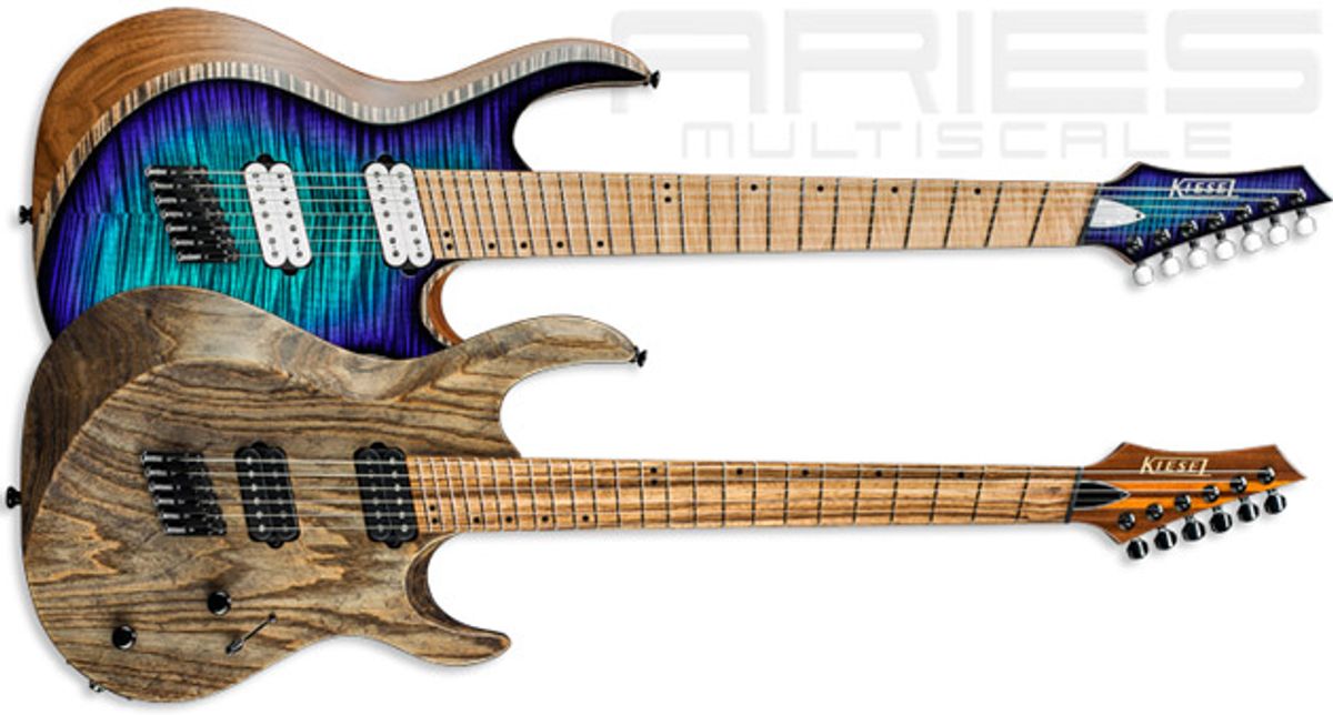 Kiesel Guitars Unveils the Aries AM6 and Aries AM7