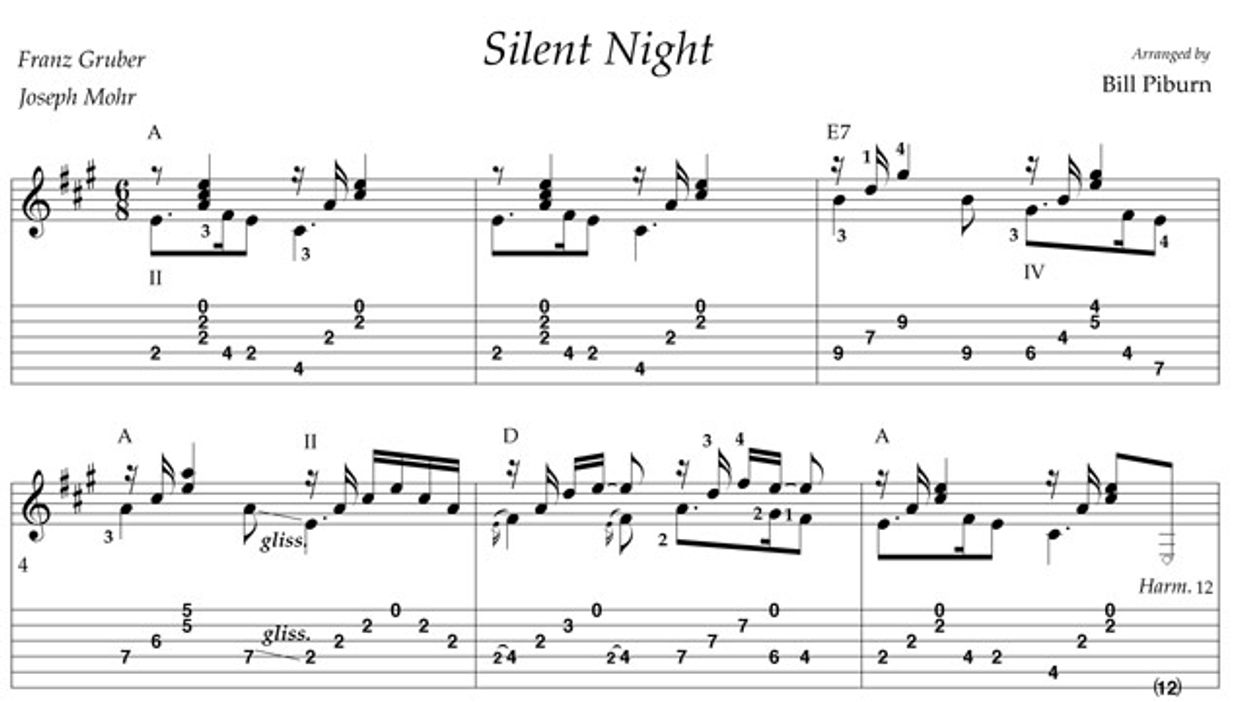Arranging "Silent Night," A Christmas Classic