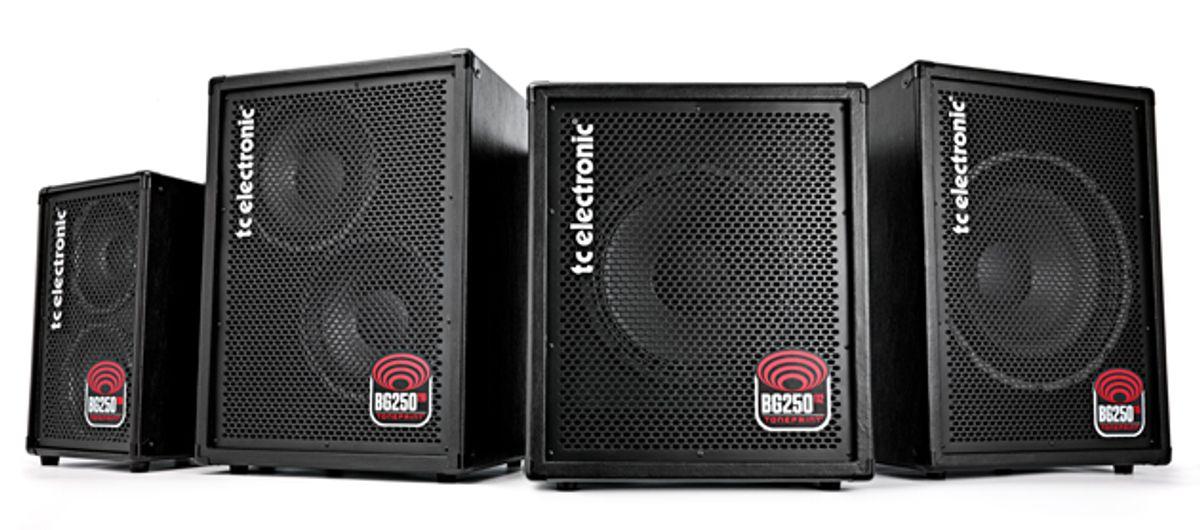 TC Electronic Releases BG250 Bass Combos