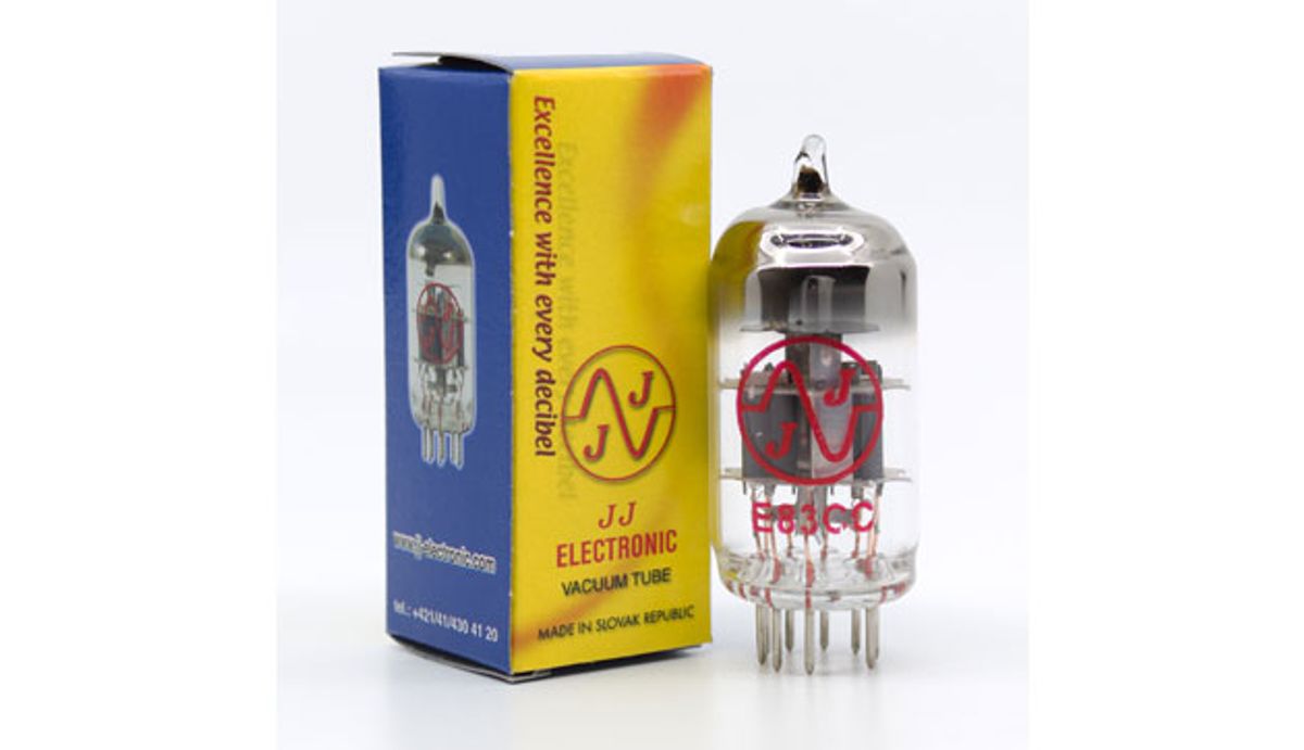 CE Distribution Releases New JJ E83CC Tubes