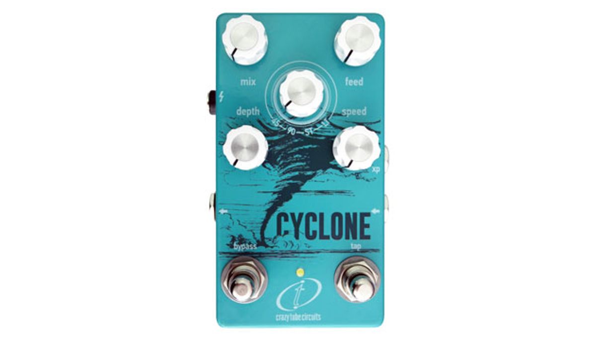 Crazy Tube Circuits Introduces the Cyclone Phaser