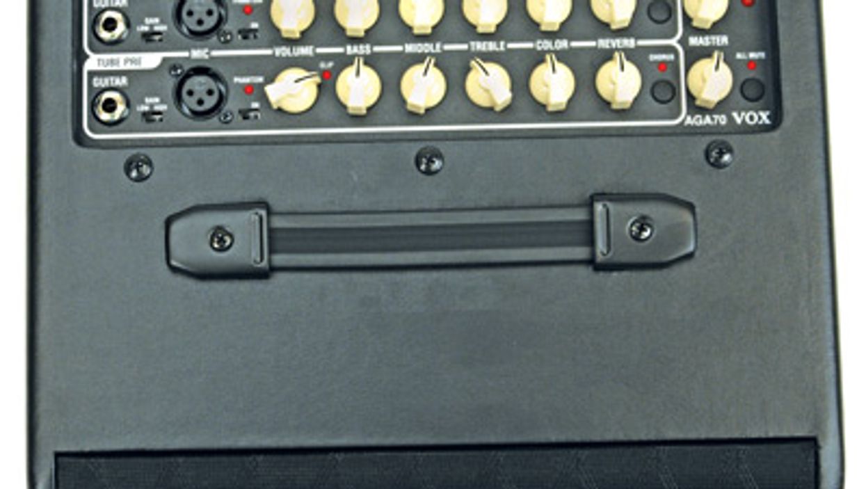 Vox AGA70 Acoustic Guitar Amp Review