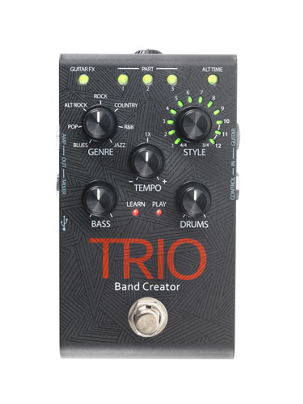 Digitech Releases the Trio Band Creator Pedal