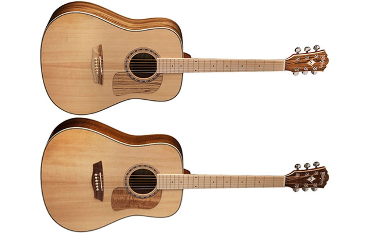 Washburn Announces the Woodcraft Series of Acoustic Guitars