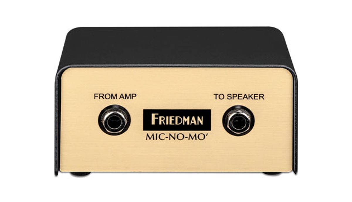 Friedman Amplification Unveils the Mic-No-Mo DI Box