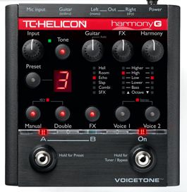 For Singing Guitarists: TC Helicon's Harmony G