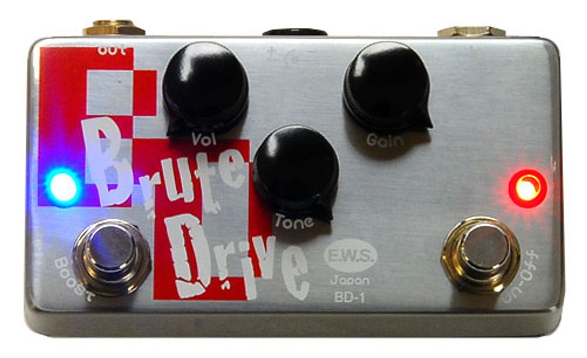 E.W.S. BD-1 Brute Drive Distortion Pedal Review