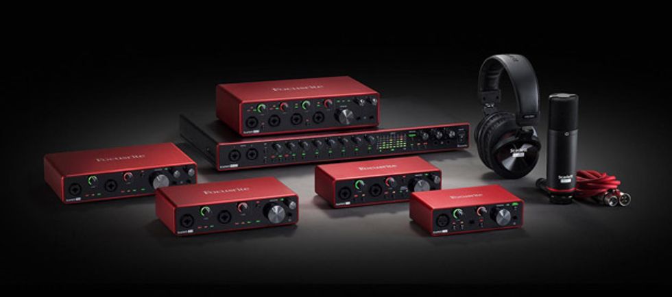 Focusrite Launches Scarlett 3rd Generation Range