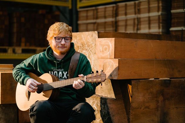 Ed Sheeran and Lowden Guitars Launch New Guitar Brand