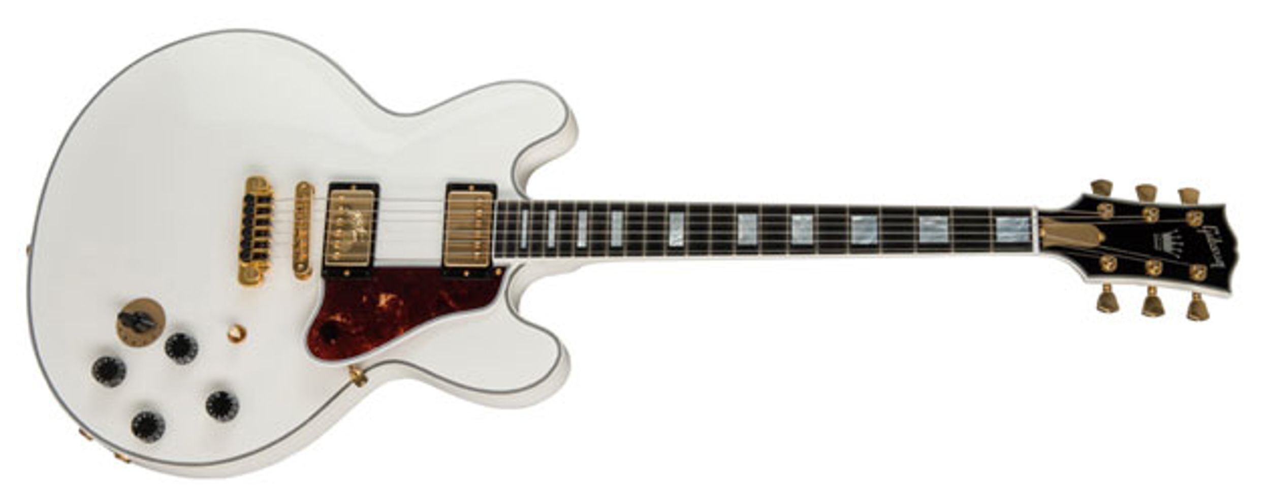 Gibson Names B.B. King a "Gibson Legacy Artist" and Releases Alpine White Limited-Edition “Lucille” ES