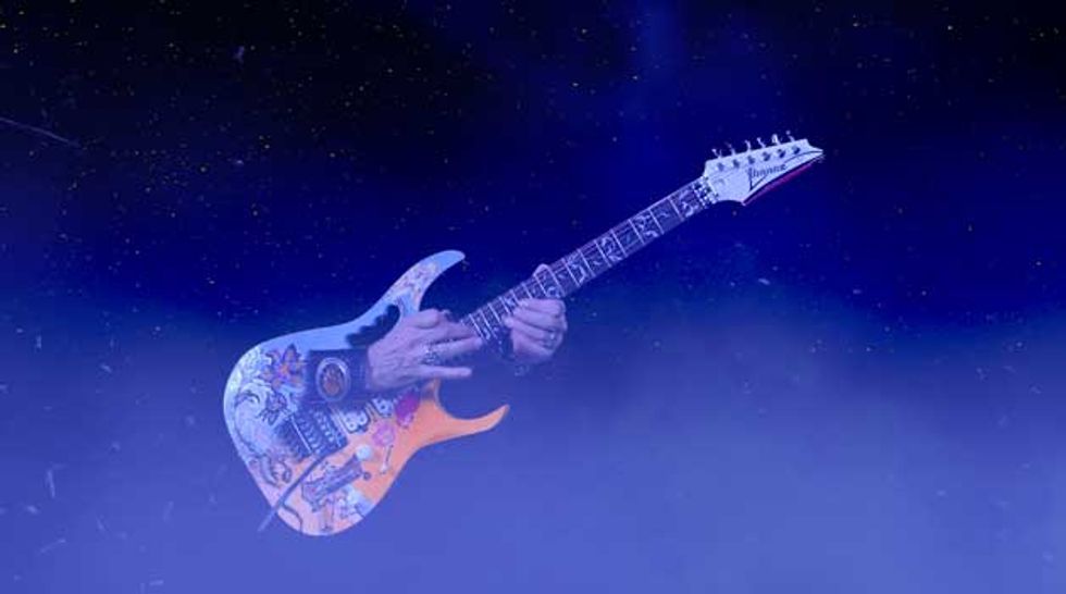 Watch Steve Vai's Otherworldly Video for "Dark Matter"