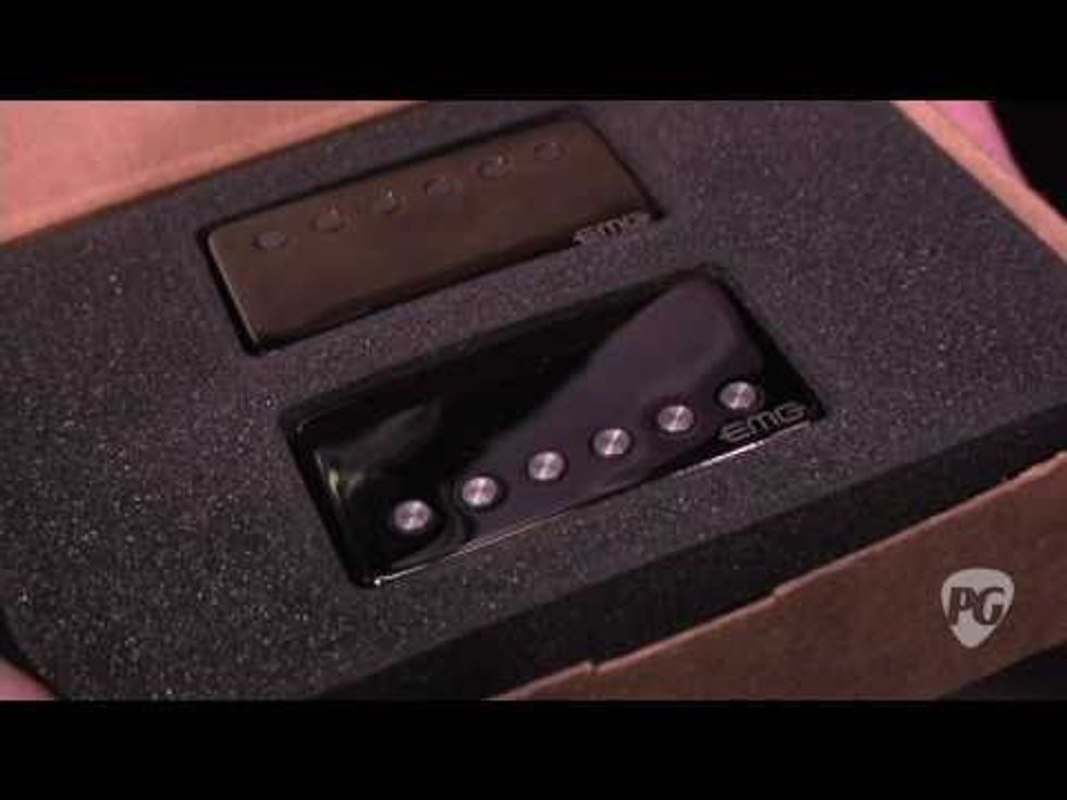 NAMM '11 - EMG James Hetfield Signature Pickups