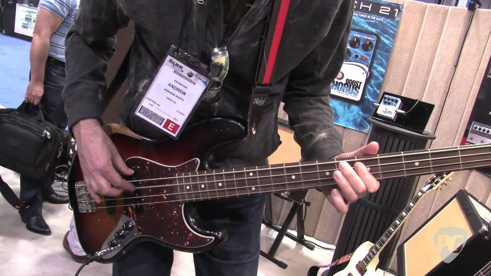 NAMM '11 - Tech 21 Bass Boost Chorus,VT 1969 Demos