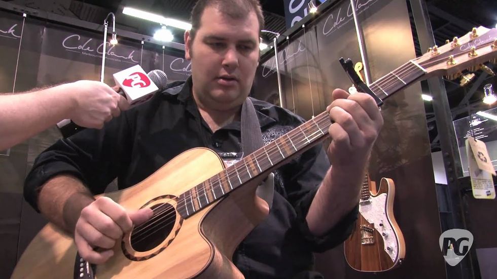 NAMM '11-Cole Clark Special Edition Talisman Demo