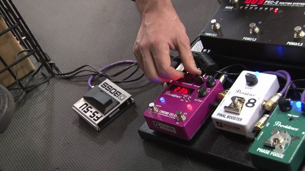 NAMM - Providence Flame Drive & Chrono Delay Demos