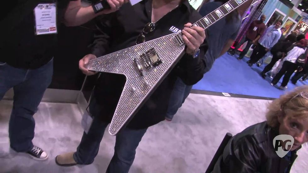 NAMM '11  Washburn Paul Stanley, Nuno Bettencourt