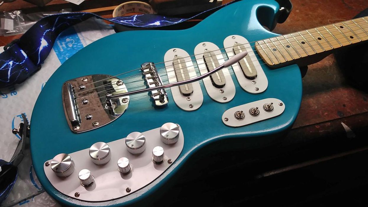 Reader Guitar of the Month: Blue Hawaii