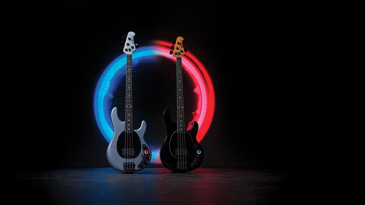 Ernie Ball Music Man Unveils the DarkRay Bass