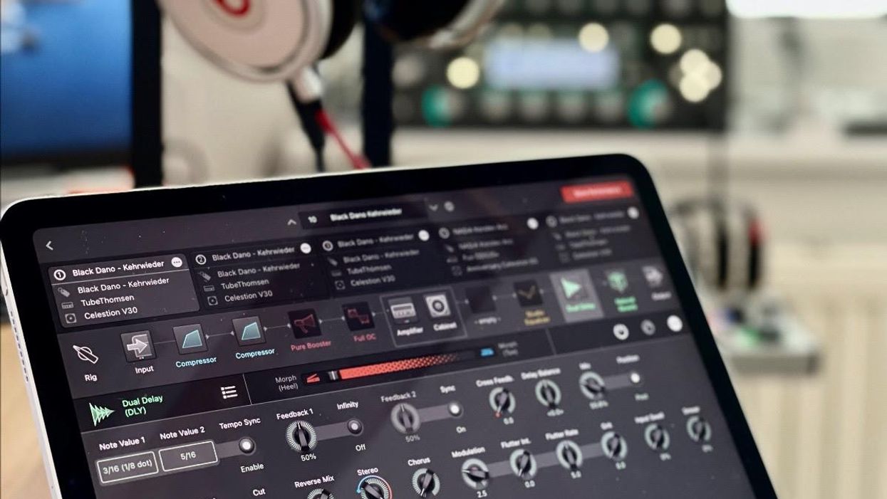 Kemper Releases Rig Editor for iPad