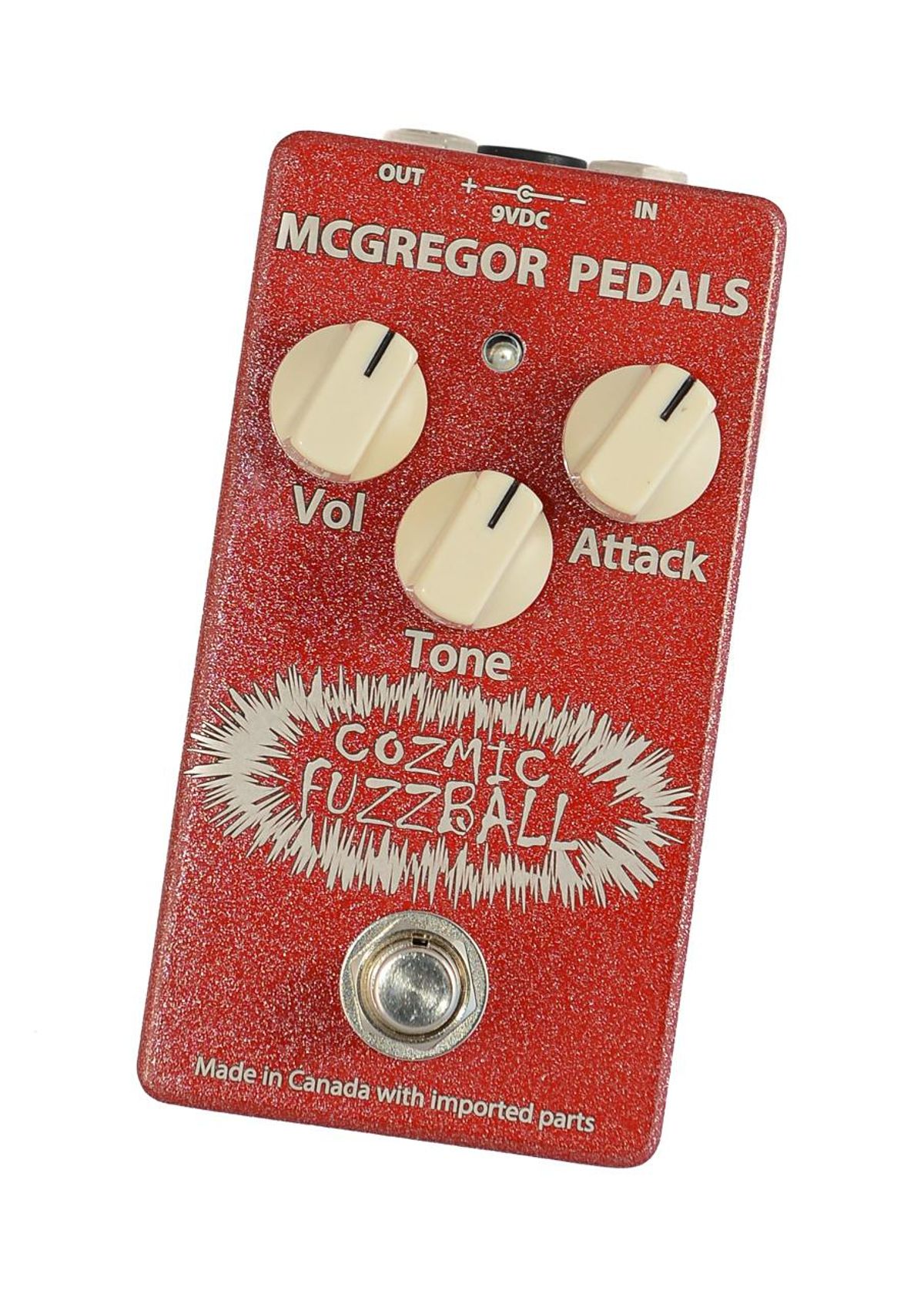 McGregor Pedals Introduces the Cozmic Fuzzball Pedal